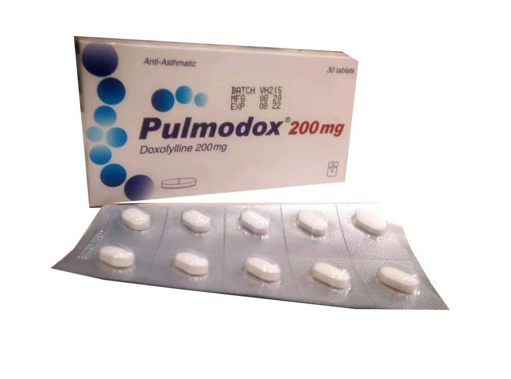 Tablet Pulmodox 200mg (30pcs)