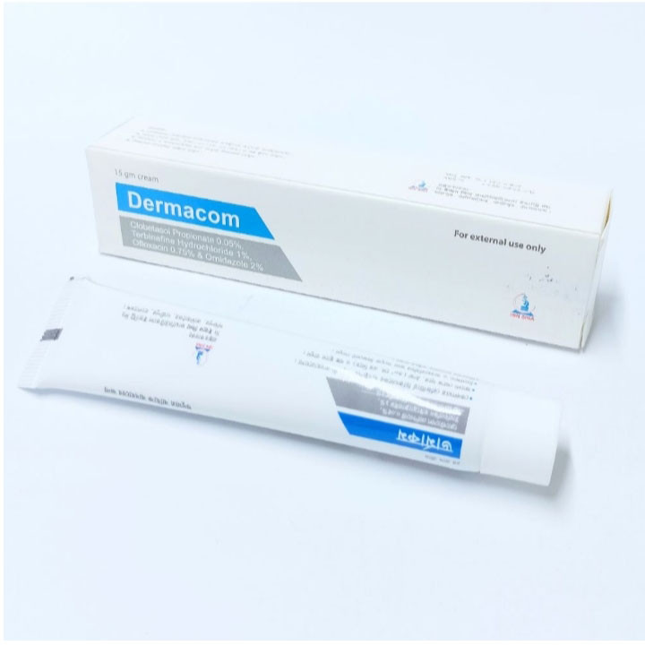 Cream Dermacom 0.5%+0.75%+2%+1% (15gm)