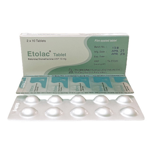 Tablet Etolac 10mg (20pcs)