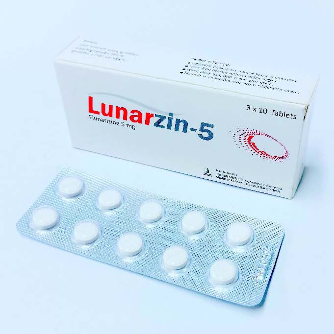 Tablet Lunarzin 5mg (30pcs)