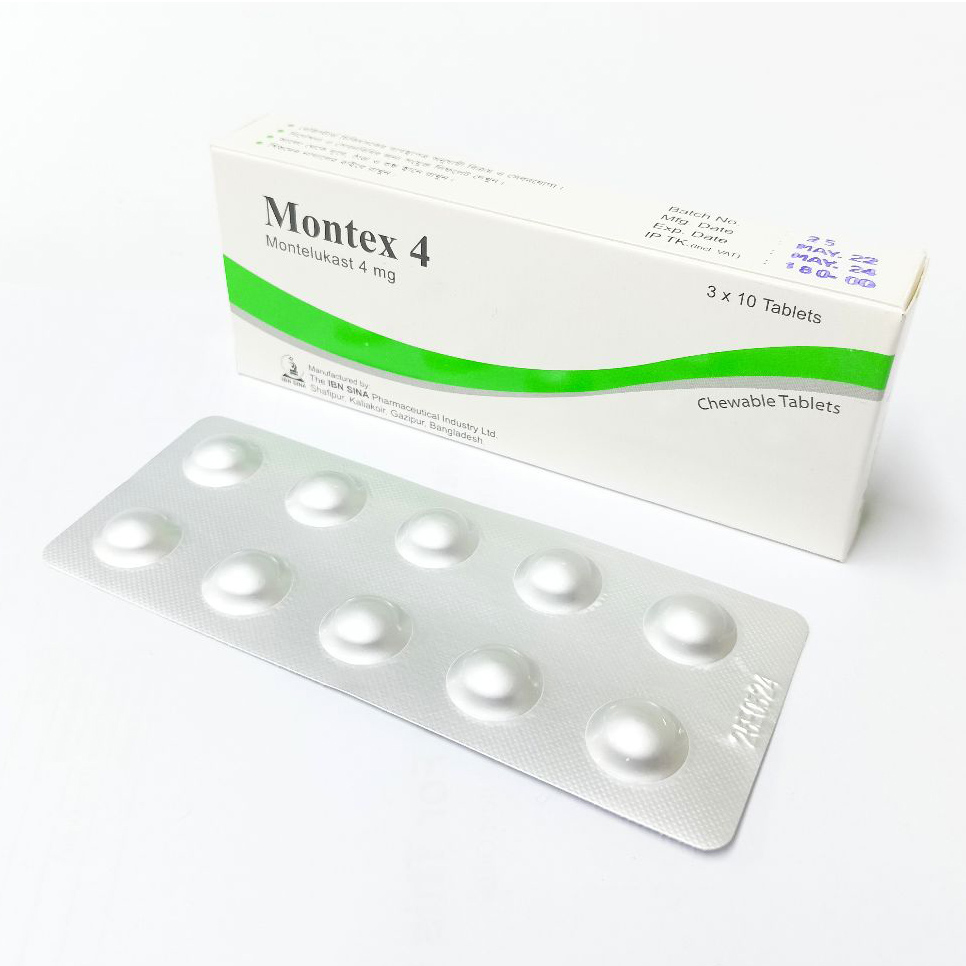 Tablet Montex 4mg (30pcs)