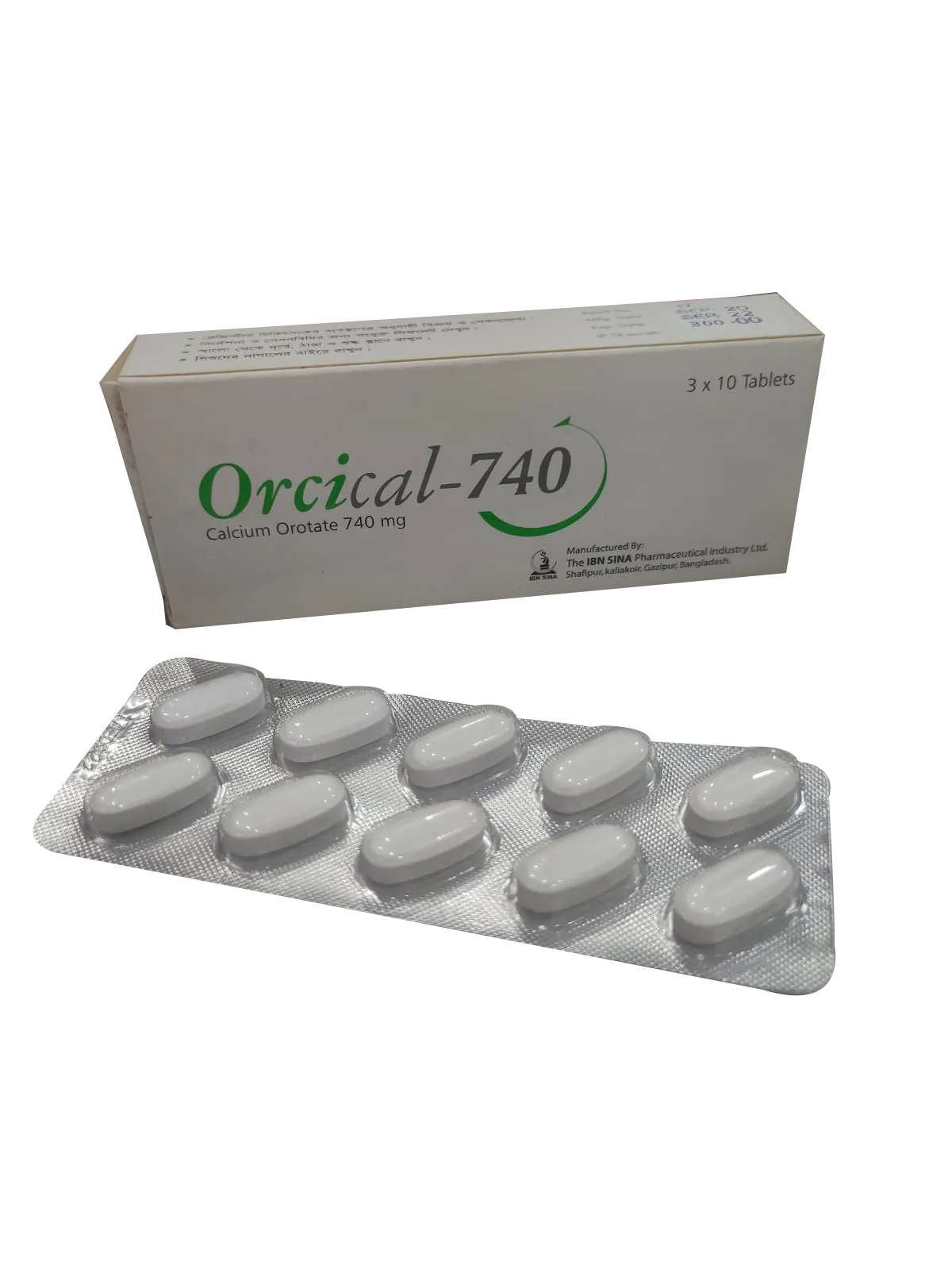 Tablet Orcical 740mg (30pcs)