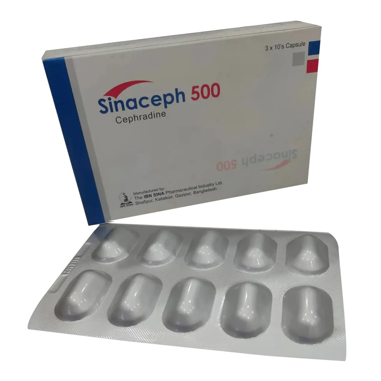 Capsule Sinaceph 500mg (30pcs)