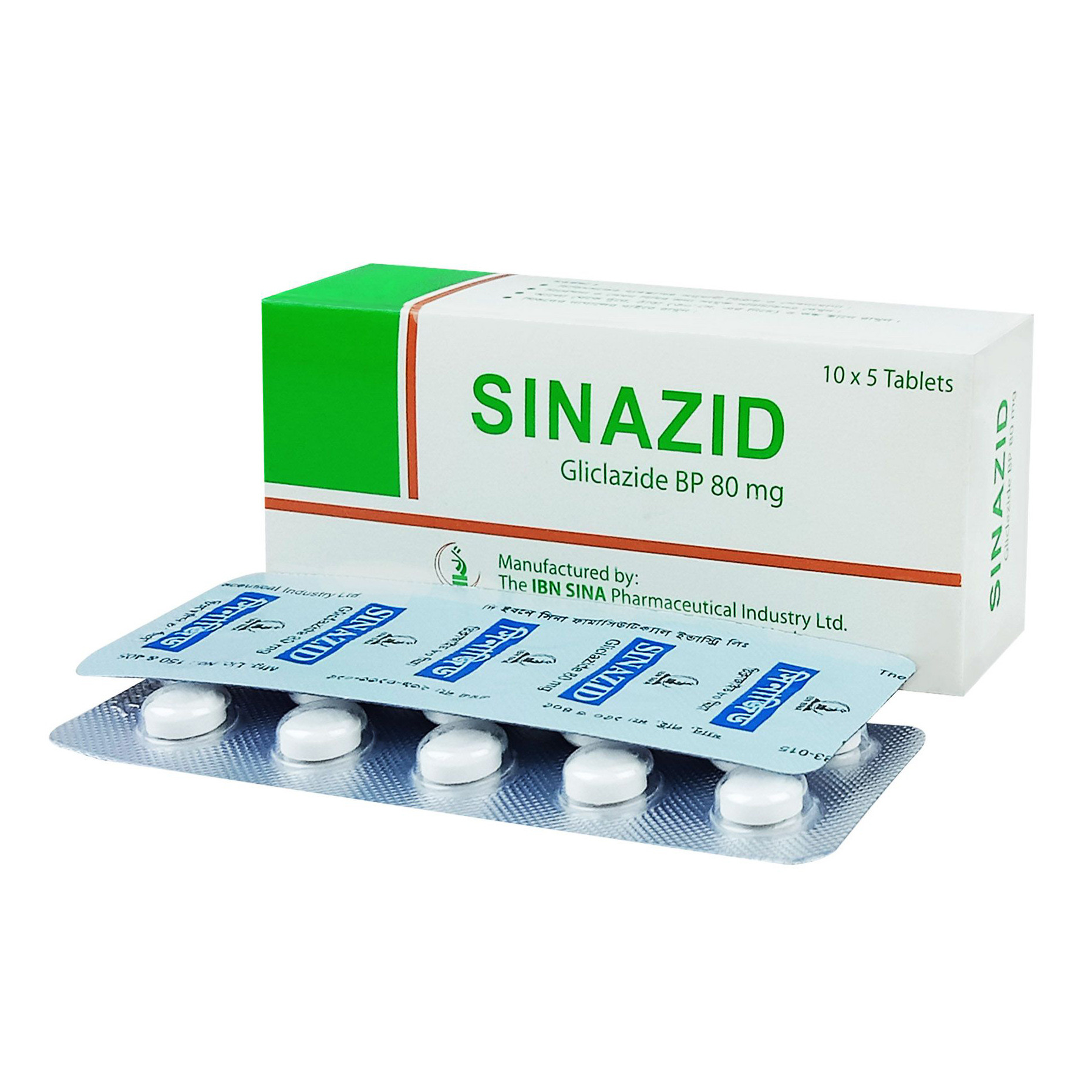 Tablet Sinazid 80mg (50pcs)