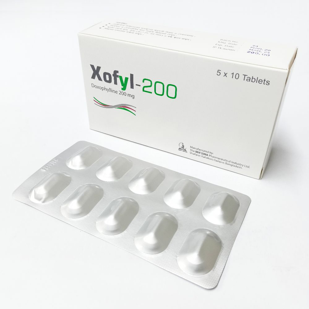 Tablet Xofyl 200mg (50pcs)