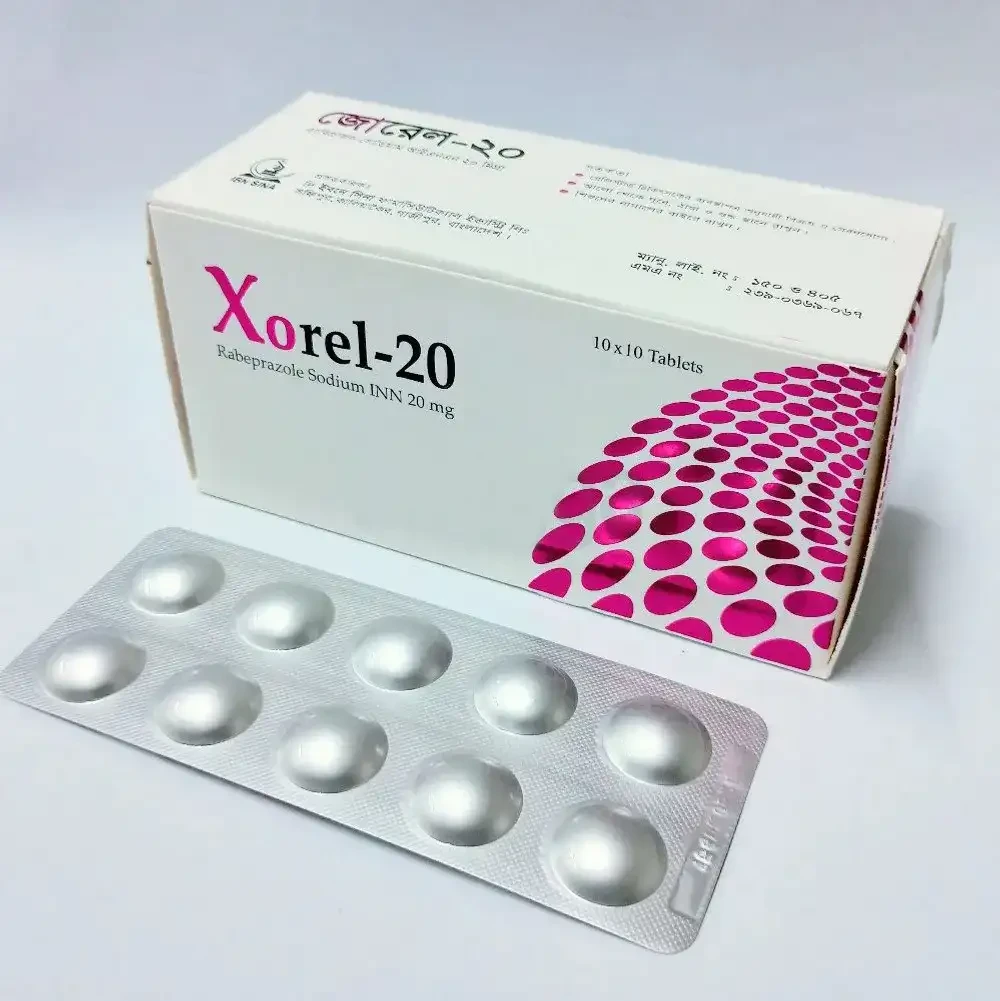 Tablet Xorel 20mg (100pcs)