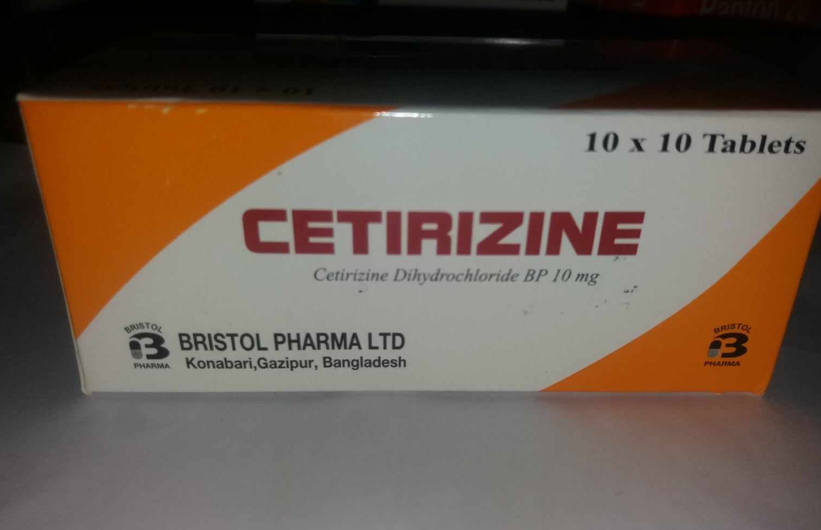 Tablet Cetirizine 10mg (Bristol) (100pcs)