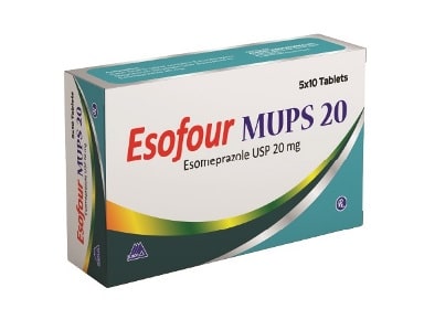 Tablet Esofour Mups 20mg (50 pcs)