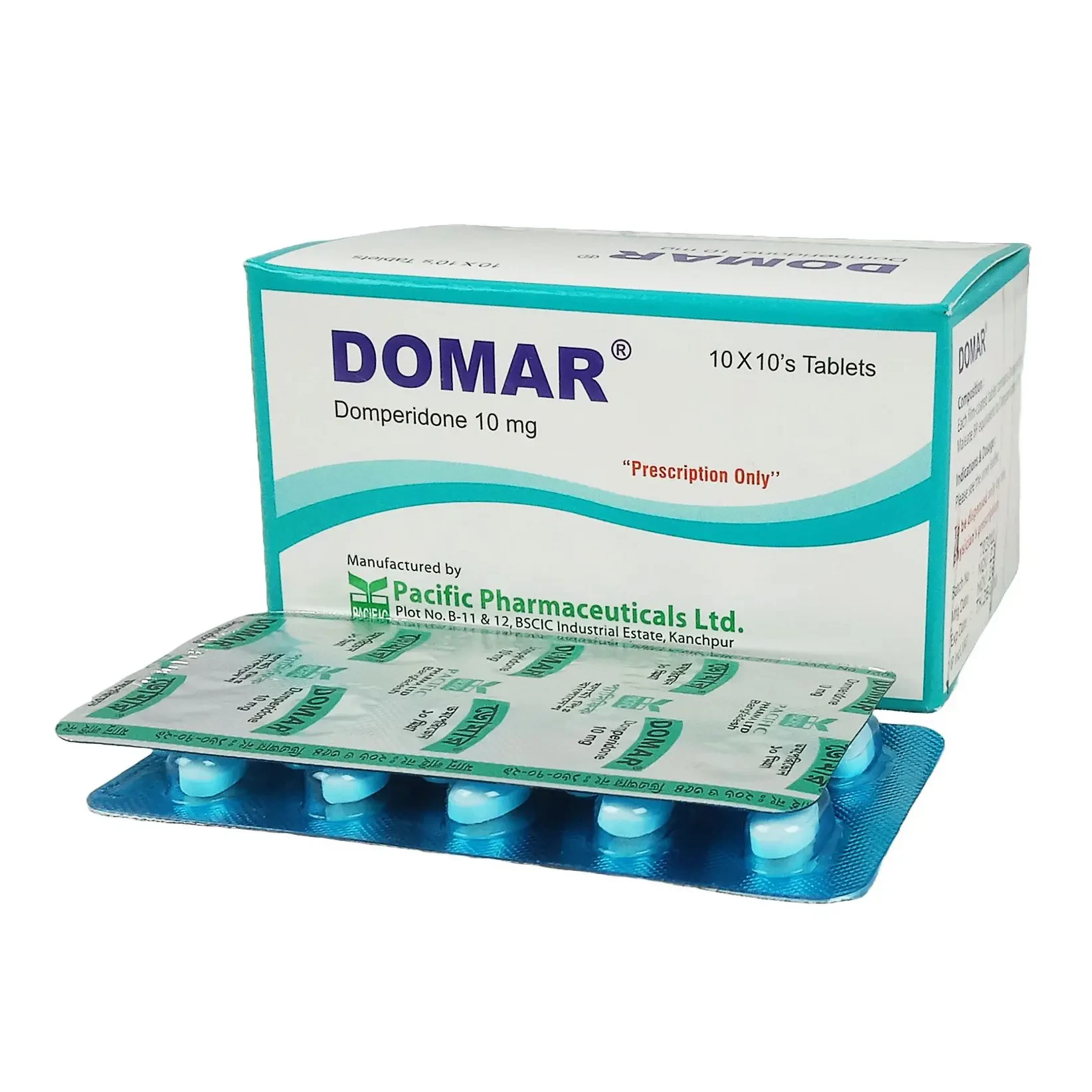 Tablet Domar 10mg (100pcs)