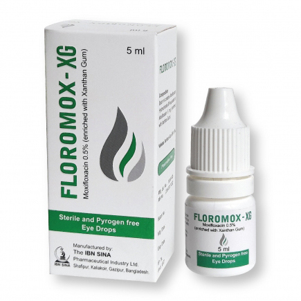 Eye Drop Floromox XG 0.5%+0.4% (5ml)
