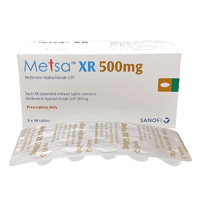 Tablet Metsa xr 500mg (50pcs)