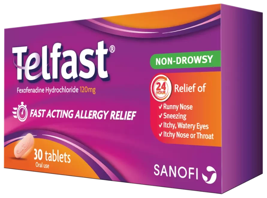 Tablet Telfast 120mg (50pcs)