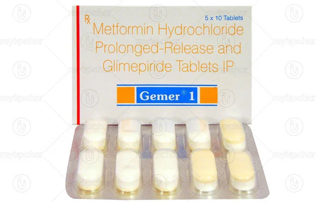 Tablet Gemer 1mg (50pcs)