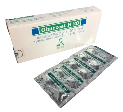 Tablet Olmegest H 20mg+12.5mg (50 pcs)