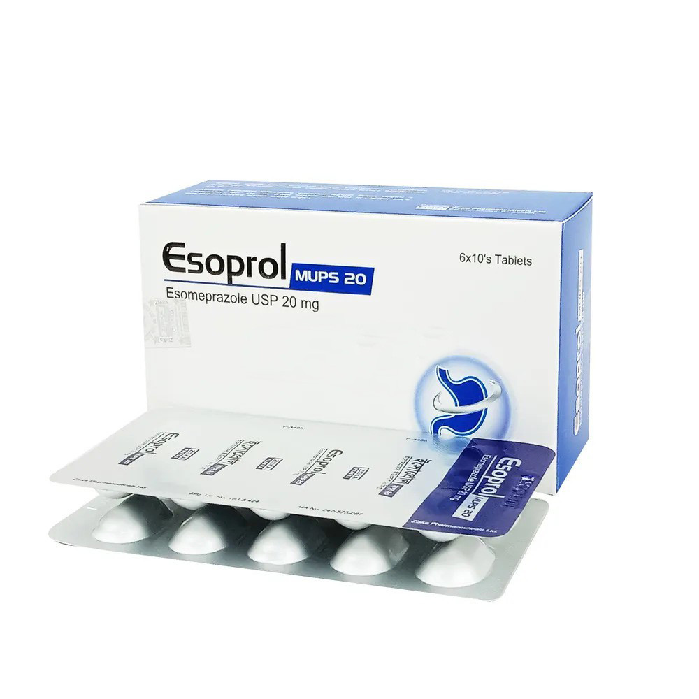 Capsule Esoprol mups 20mg (60 pcs)