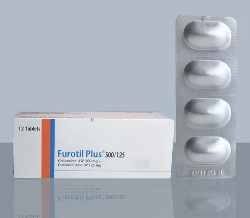 Tablet Furotil Plus 500mg+125mg (12pcs)