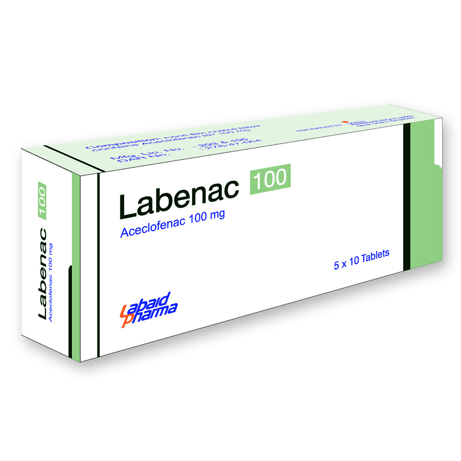 Tablet Labenac 100mg (50pcs)