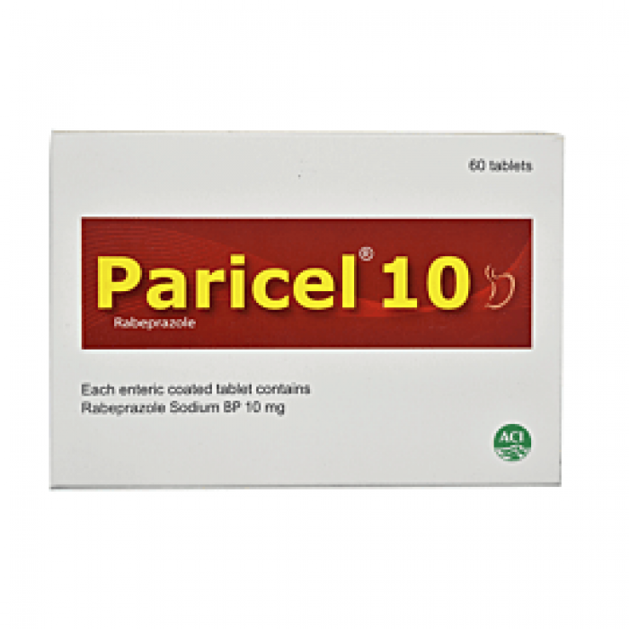 Tablet Paricel 10mg (100pcs)
