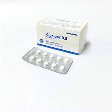 Tablet Clonium 0.5mg (100 pcs)
