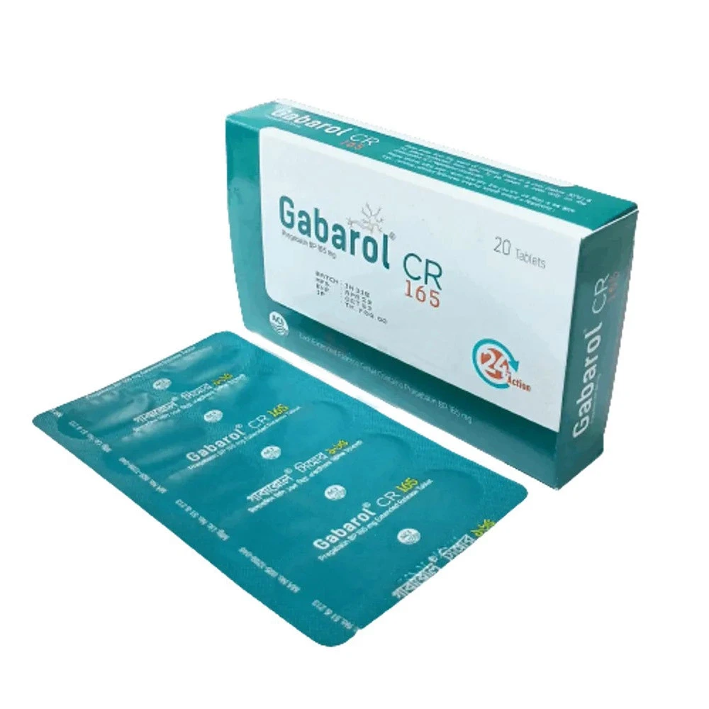 Tablet Gabarol CR 165mg (20pcs)