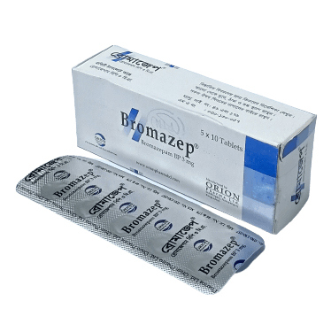 Tablet Bromazep 3mg (50pcs)