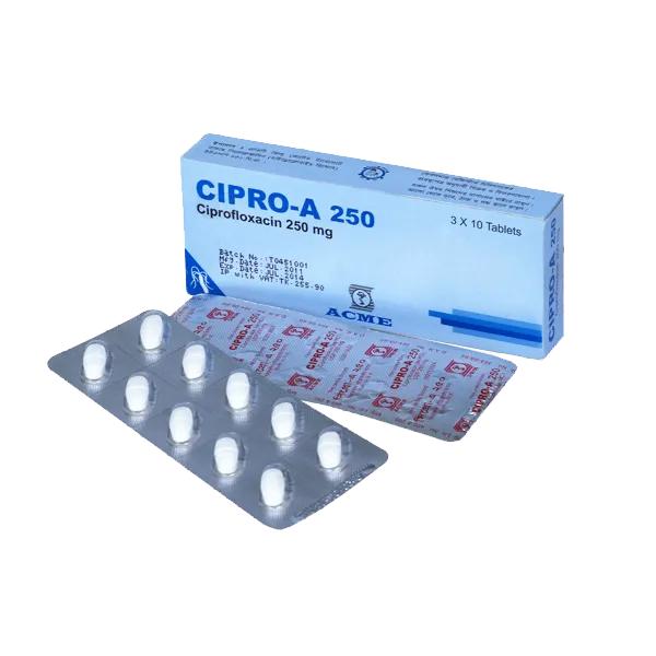 Tablet Cipro-A 250mg (30pcs)