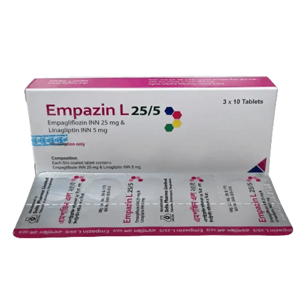 Tablet Empazin L 25/5mg (30pcs)