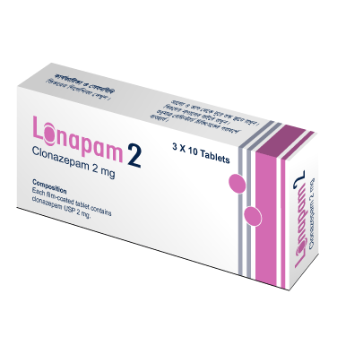 Tablet Lonapam  2 mg (50pcs)