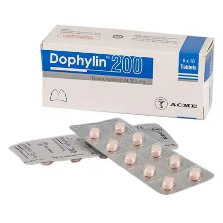 Tablet Dophylin 200mg (60pcs)