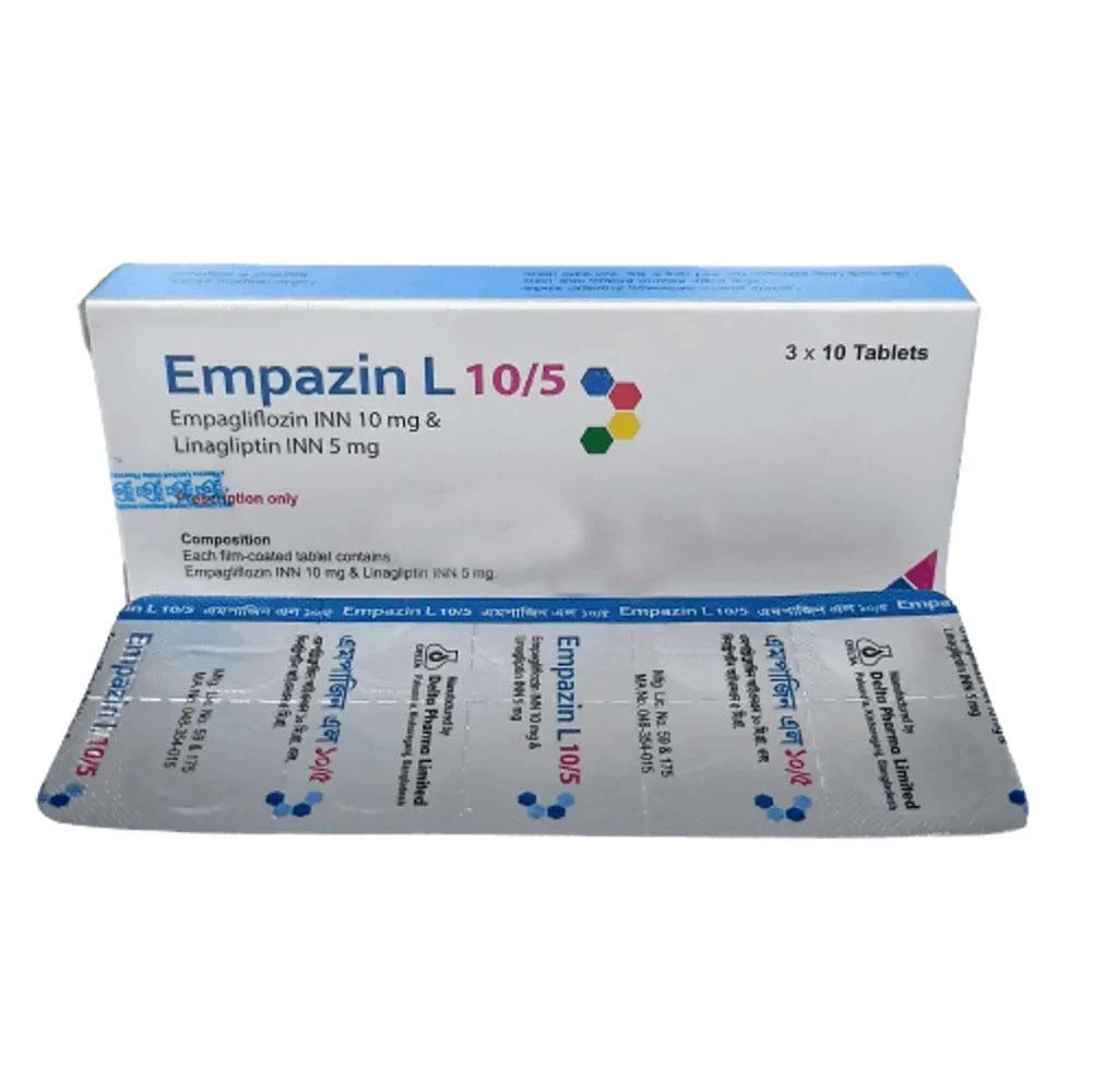 Tablet Empazin L 10 mg+5 mg (30pcs)
