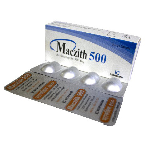 Tablet Maczith 500mg (12pcs)