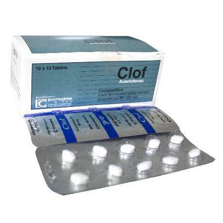 Tablet Clof 100mg (100pcs)