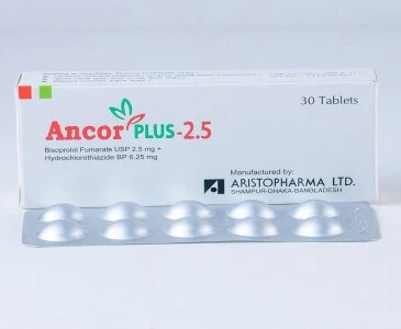 Tablet Ancor Plus 2.5 mg+6.25 mg (30pcs)