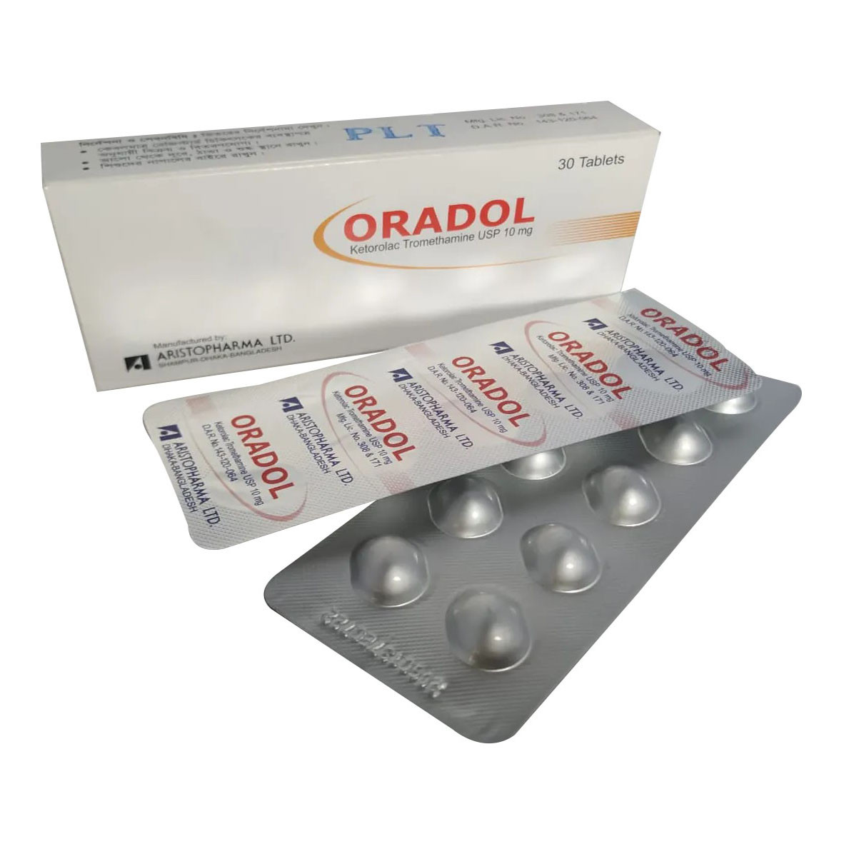 Tablet Oradol 10 mg