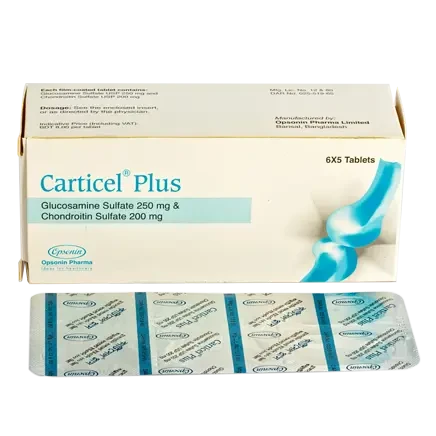 Tablet Carticel Plus 250 mg+200 mg (30pcs)