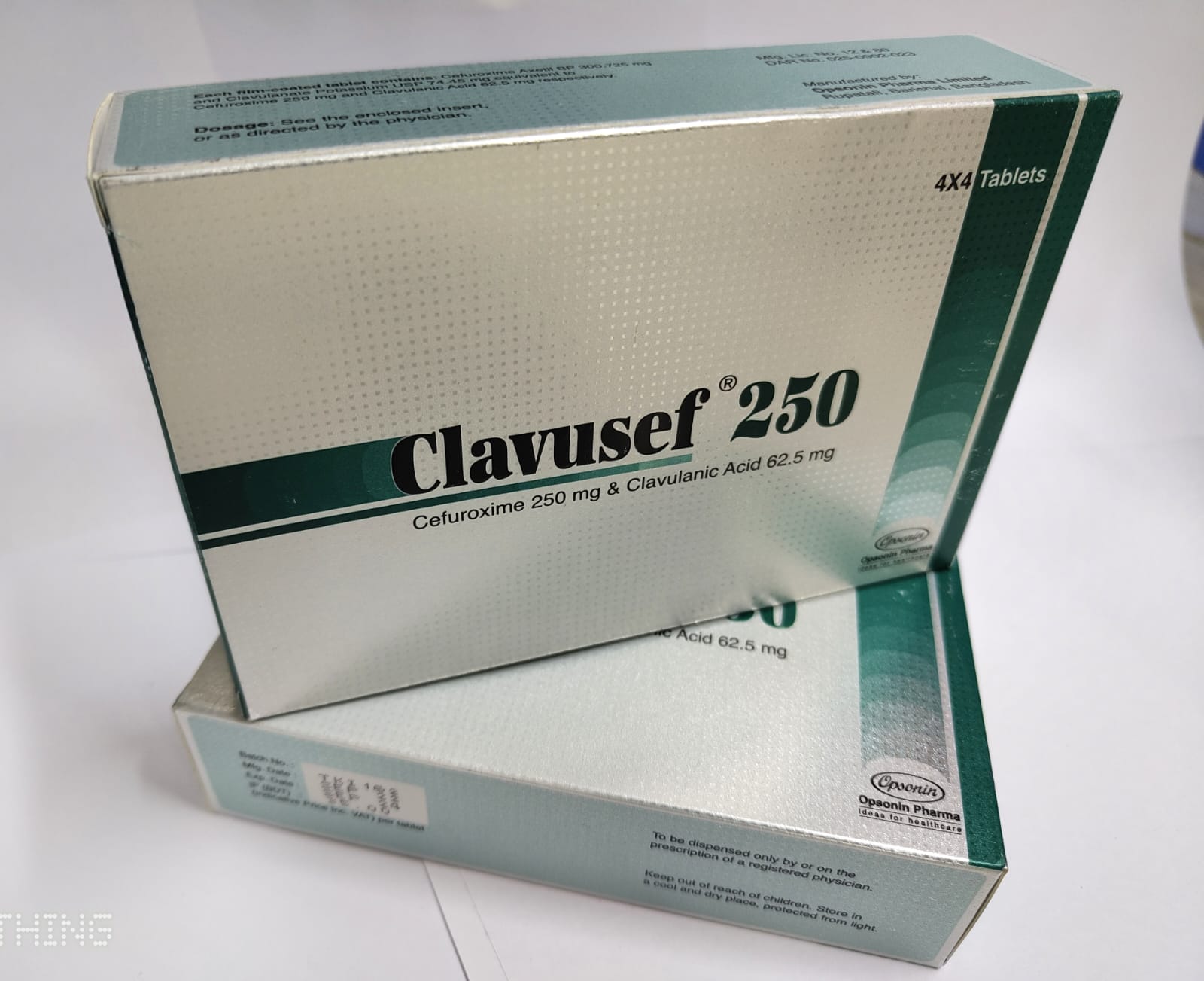 Tablet  Clavusef 250mg+62.5mg (16 Pcs)