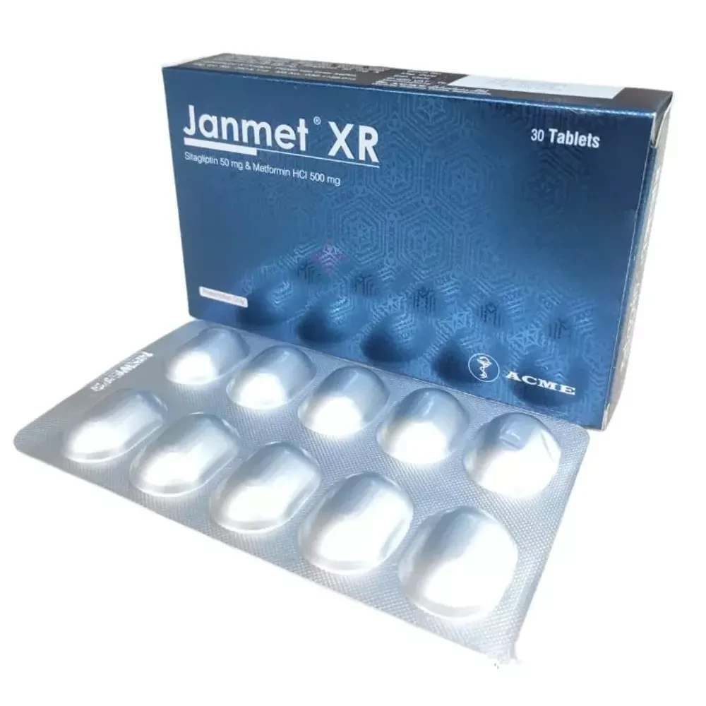 Tablet Janmet XR 50mg+500mg (30pcs)