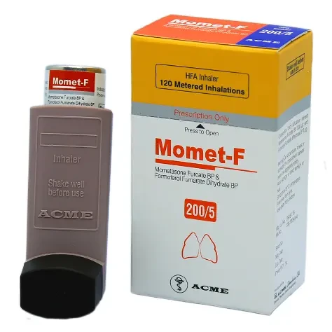 Inhelar Momet-F 200+5mcg (120 metered)
