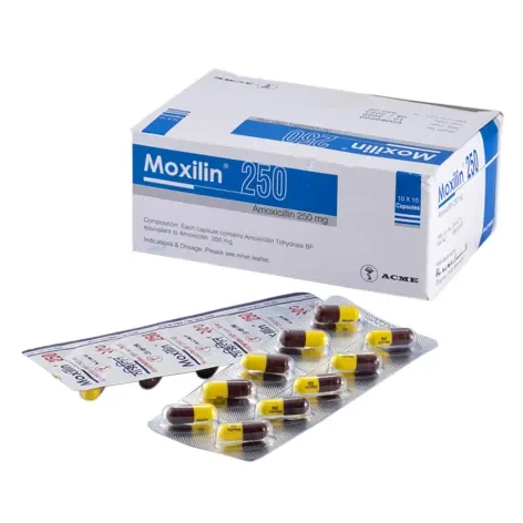 Capsule Moxilin 250mg (100pcs)