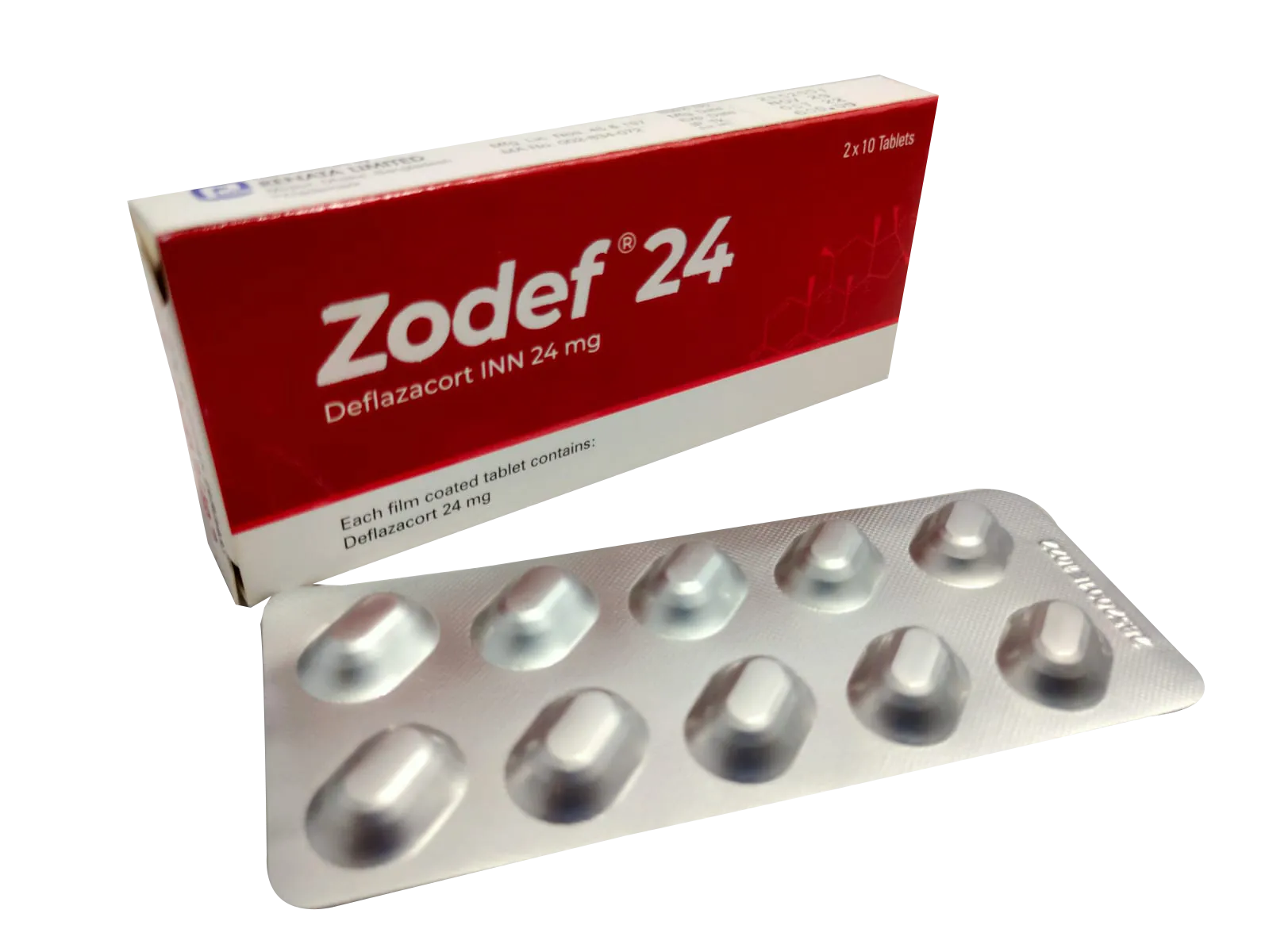 Tablet Zodef 24mg (20pcs)