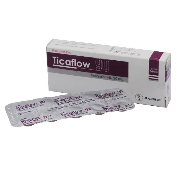 Tablet Ticaflow 90mg (10pcs)