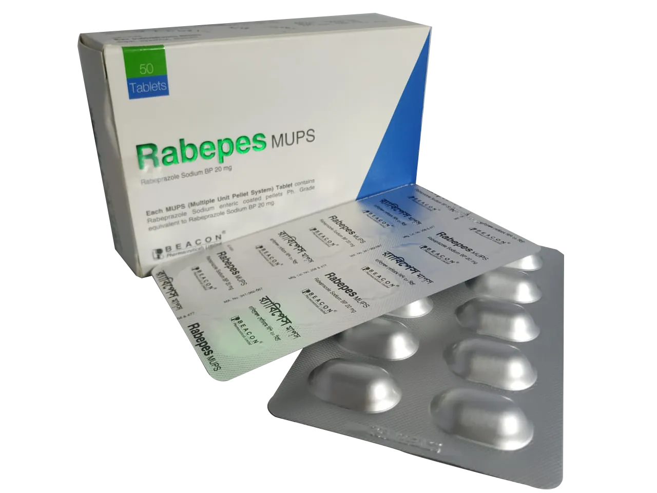 Tablet  Rabepes Mups 20 mg (50 pcs)