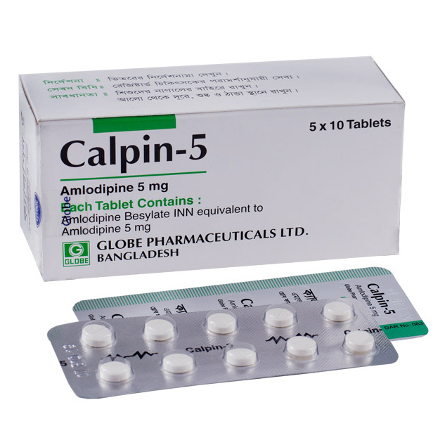Tablet Calpin 5mg (50pcs)