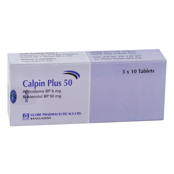Tablet Calpin plus 5mg+50mg (30pcs)