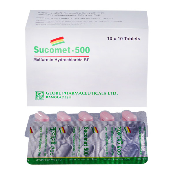 Tablet Sucomet 500mg (100pcs)