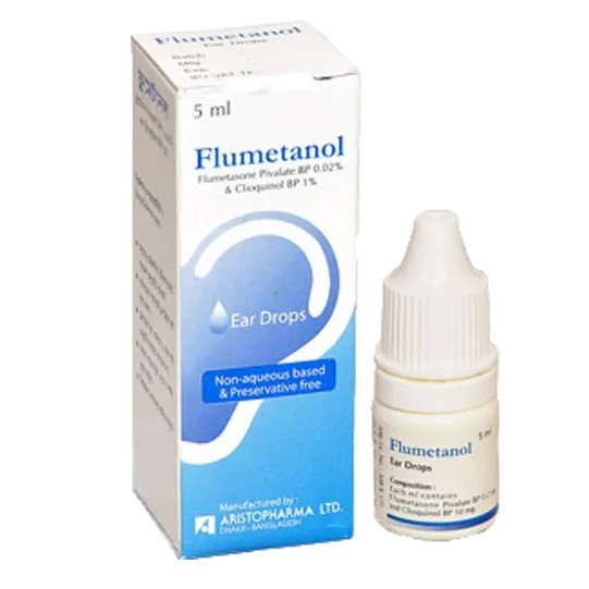 Ear Drop Flumetanol 1%+0.02% (5ml)