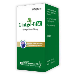 Capsule Ginkgo-B 60mg (30pcs)