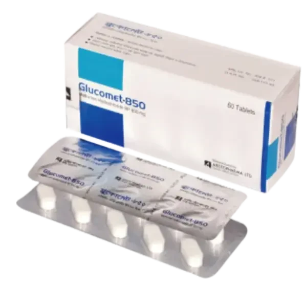 Tablet Glucomet 850mg (60pcs)