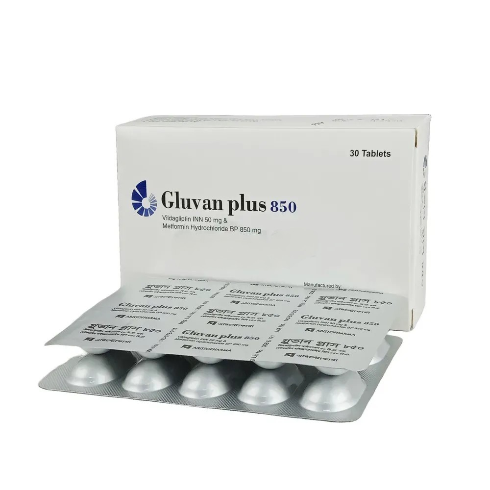 Tablet Gluvan Plus 850mg (30pcs)