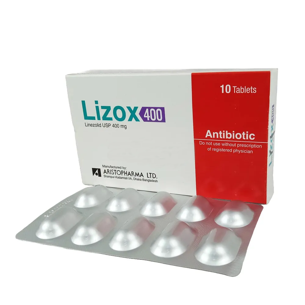 Tablet Lizox 400mg (10pcs)
